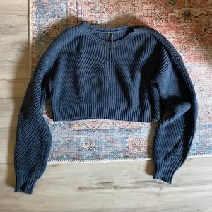 Anthropologie Crop Sweater